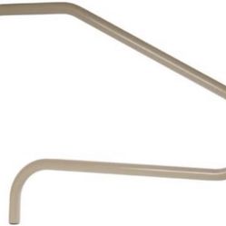 SealedSteel 4-Bend Deck Mounted Swimming Pool Handrail, Taupe