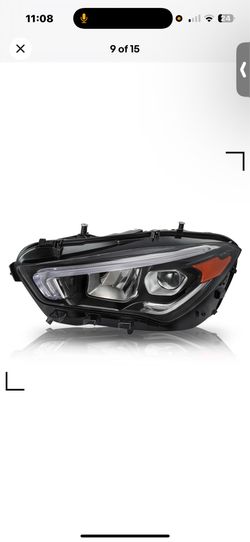 2020-2023 MERCEDES CLA LH DRIVERS SINGLE BEAM LED HEADLIGHT OEM 11(contact info removed)1