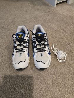 ASICS GEL-KAYANO 5 360 WHITE BLACK YELLOW 9.5M