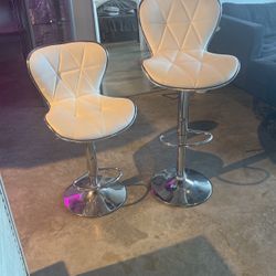 White High Top Table Bar Stools 