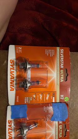 2 packs of Sylvania Silver Star ULTRA H7 HEADLIGHT BULBS