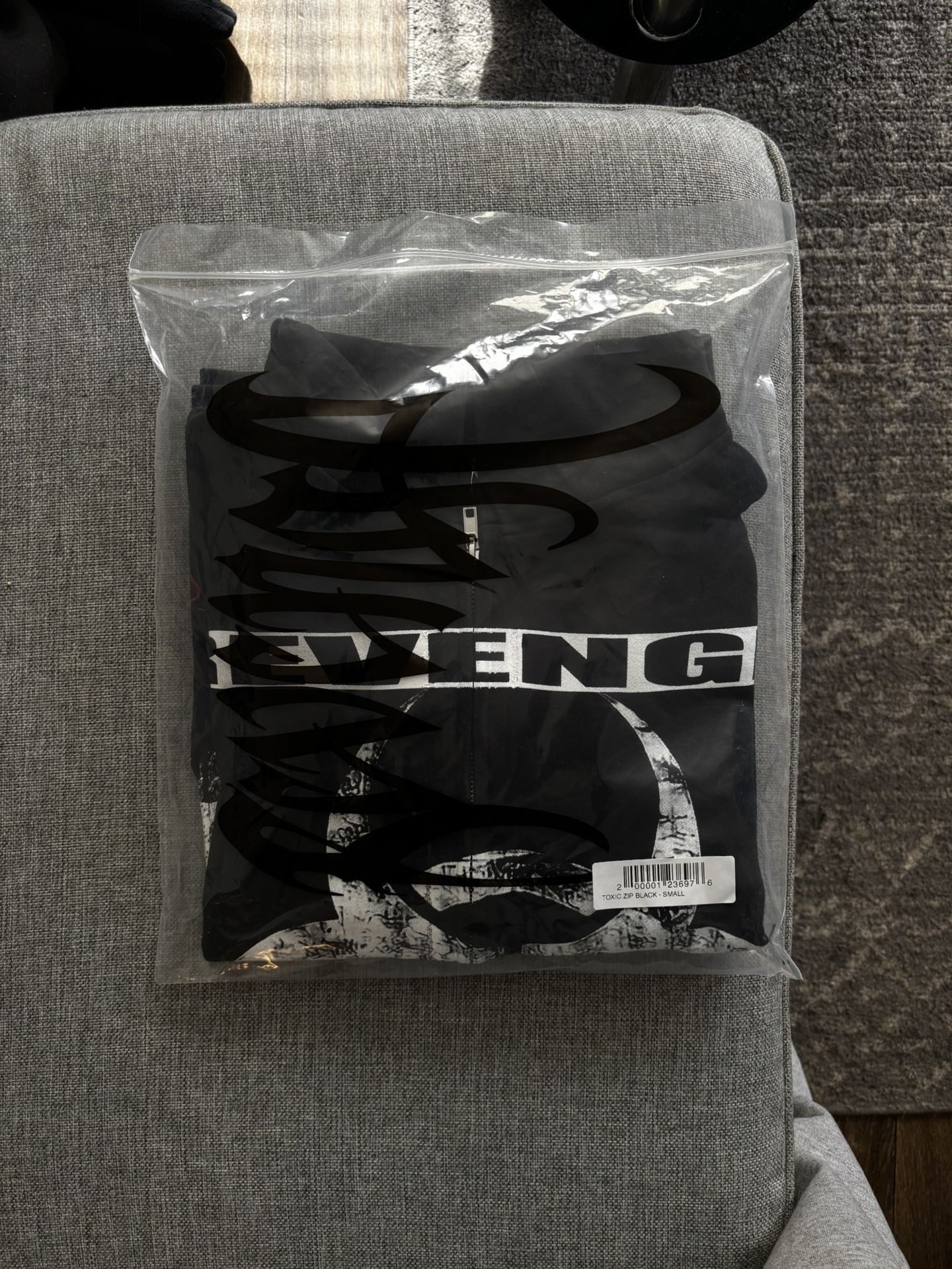 REVENGE TOXIC ZIP HOODIE (BRAND NEW!)