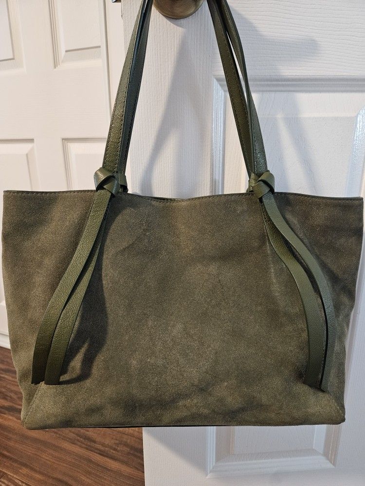 Fossil Suede Rayna Tote