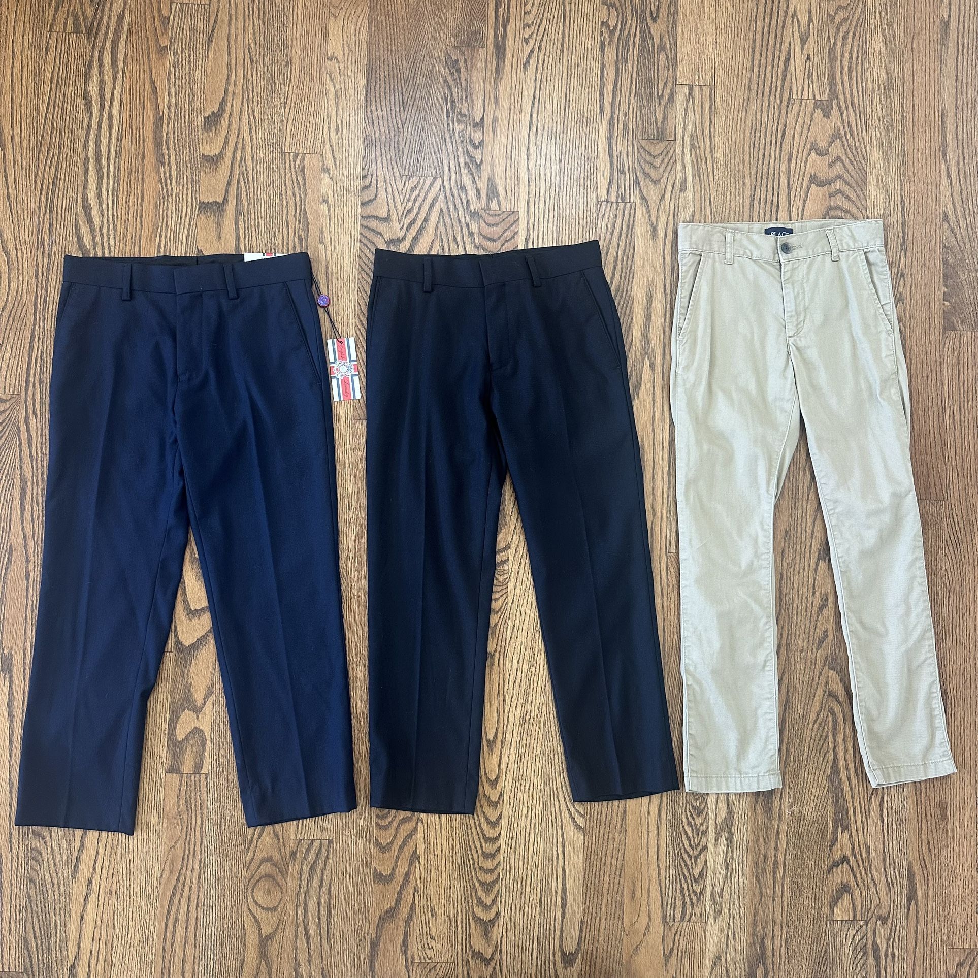 Boys Size 8 Nicer Dress Pants (bundle of 3 pairs) - one pair NWT