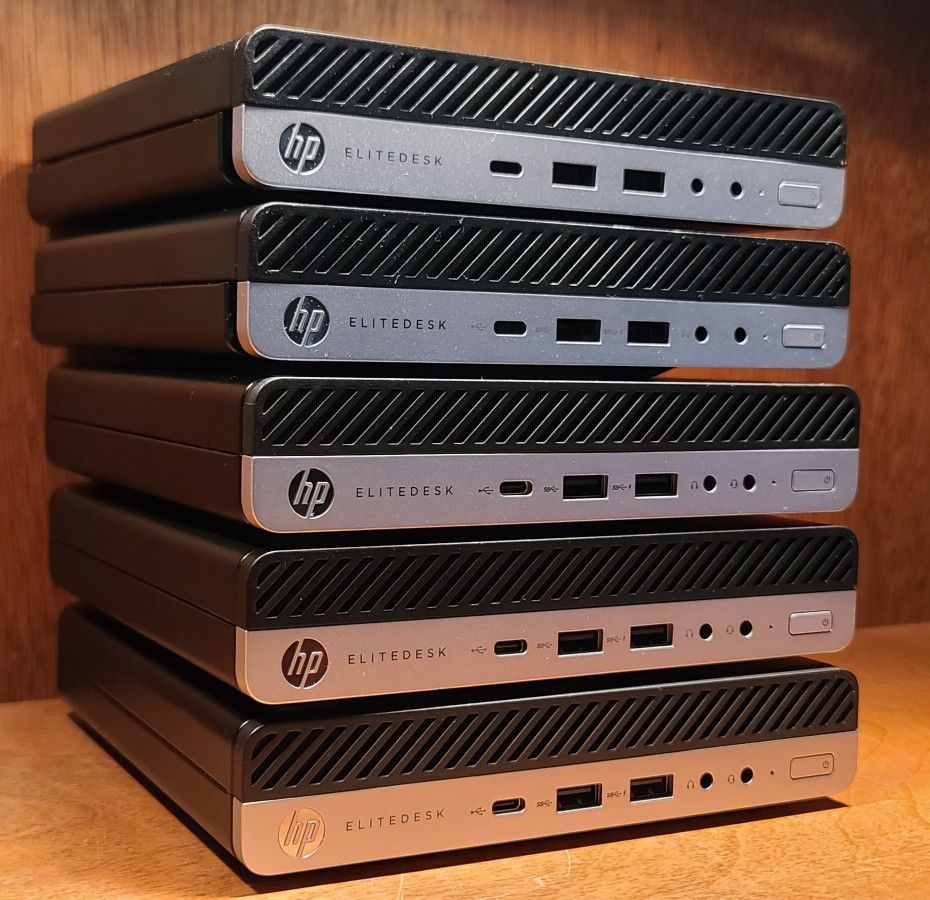 HP EliteDesk 800 G3 Mini Intel i5-7500T 8GB RAM 128GB SSD Windows 10