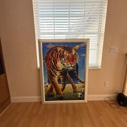 Hand-painted work of art