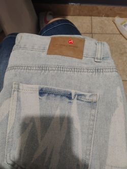 Selling baggy purple brand jeans