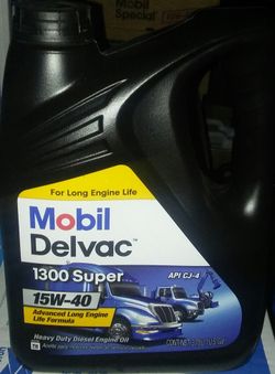 Aceite mobil Delvac 15w-40 para motor diesel
