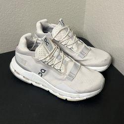 ON Cloudnova 2 Women’s Shoes White Size 9.5