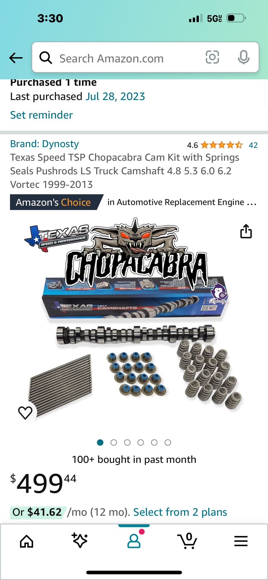 Texas Speed TSP Chopacabra Cam Kit with Springs Seals Pushrods LS Truck Camshaft 4.8 5.3 6.0 6.2 Vortec 1(contact info removed)
