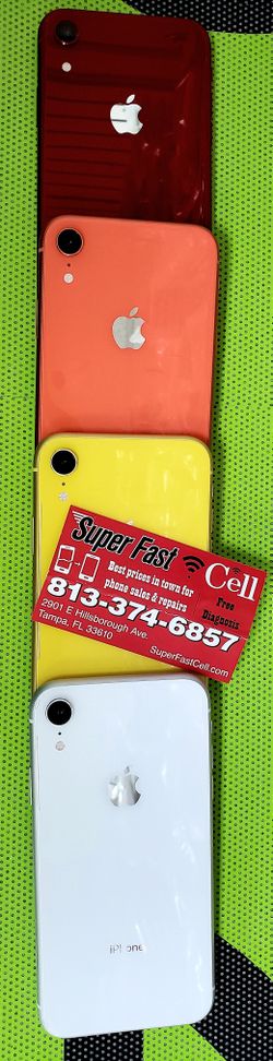 Iphone XR 64gb 🍏🍏🔥🔥🔥unlocked excellent condition! $379🍏🍏🔥