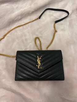 Authentic YSL envelope wallet on chain