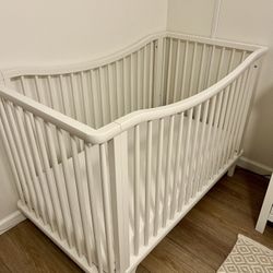 Pottery Barn Kids Dawson Scoop Convertible Cribs