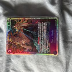 OP08-074 Black Maria Two Legends One Piece Card Game SR English - NM