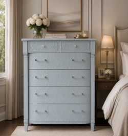 refinished custom solid wood lux dresser