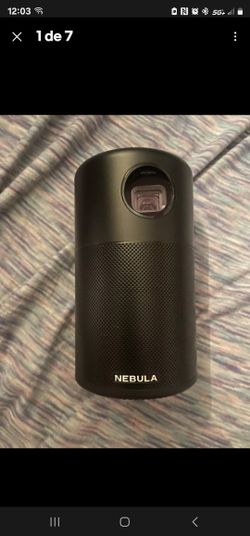 Nebula By Anker D4111111 Capsule Smart Wi-Fi Mini Projector - Black