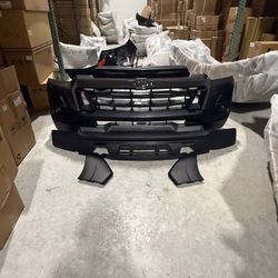 For 2023 2024 Chevy Colorado Complete Front Upper And Lower Bumper Cover Grilles Fog Lights 