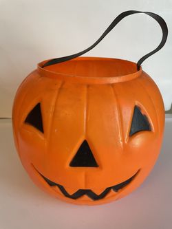 Pumpkin Candy Bucket