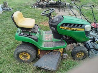 John Deere riding mower