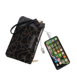 Adrienne Vittadini Charging Pouch Wristlet