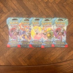 Pokemon Journey Together Single Booster Packs