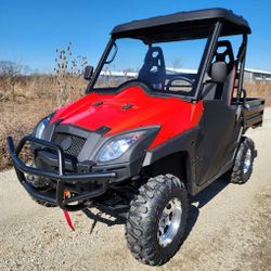 NEW Avalanche 800cc 2 Seater UTV W/ Dump - Red
