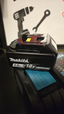 Makita 4.0Ah Battery With Charger