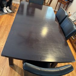 6 Chair Table