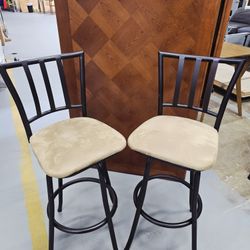 2 Height Bar Stools 