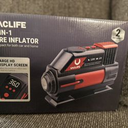 Vaclife 2 In 1 Tire Inflator 