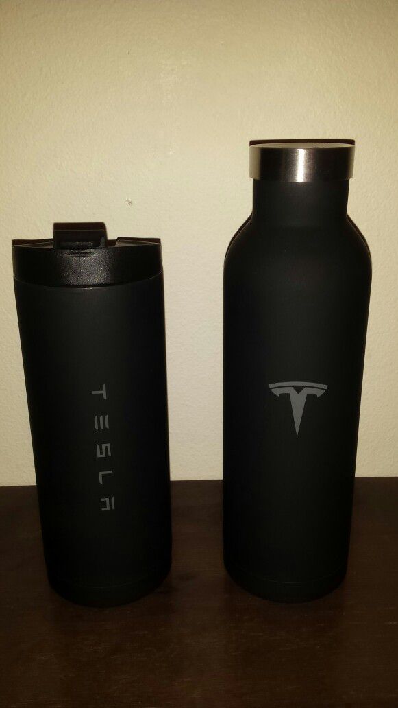 Official Tesla Stainless Steel Water Bottle And Travel Mug for Sale in  Tacoma, WA - OfferUp