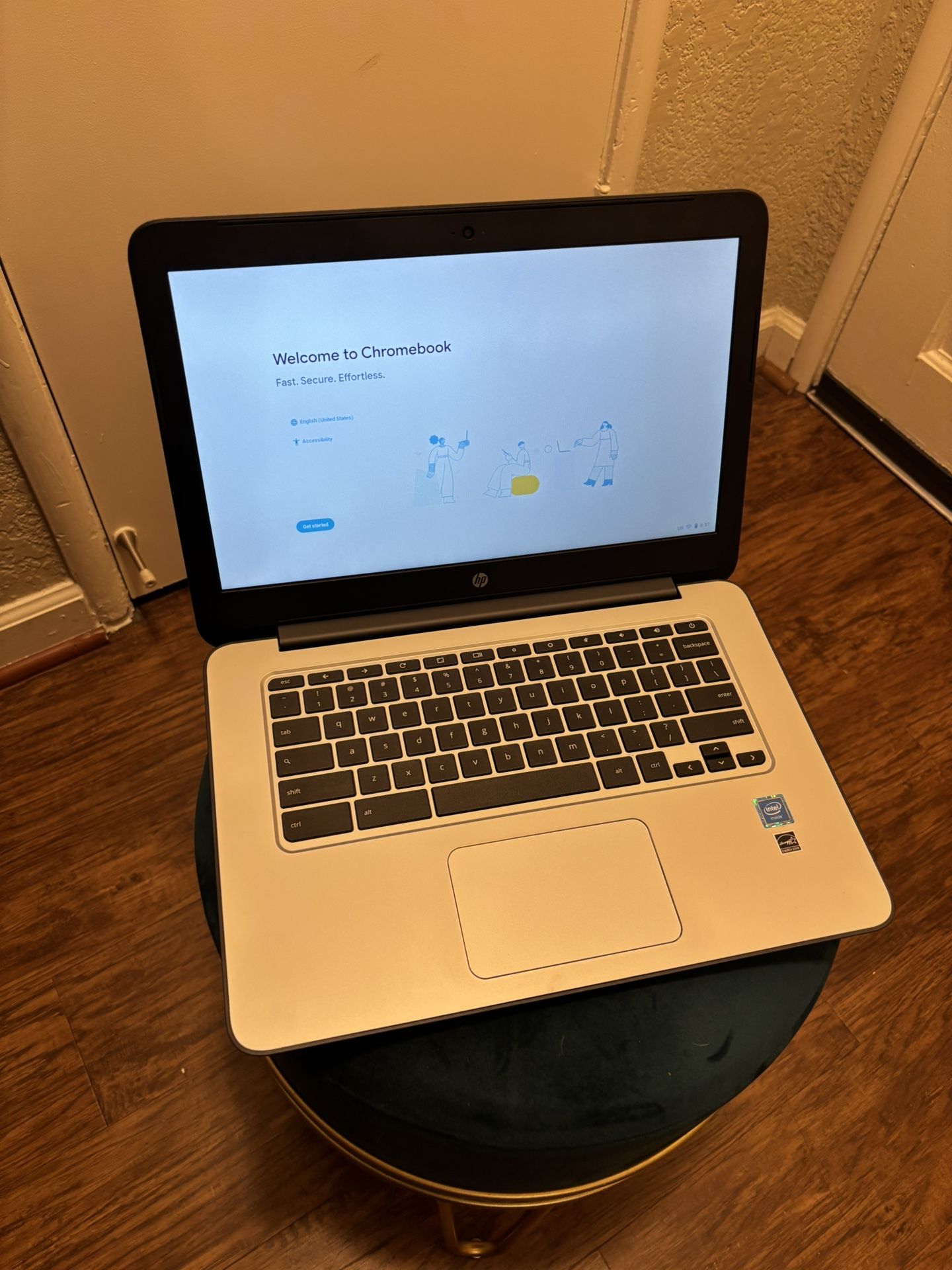 HP 14in G4 Chromebook 4gb Ram 16gb HDD