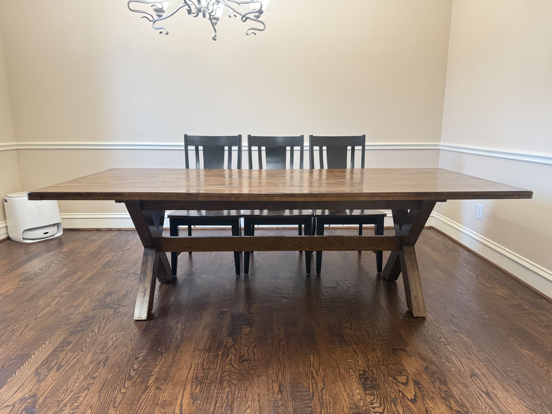 Moving Sale – Formal Dining Table + 6 Chairs (96”) | Rarely Used