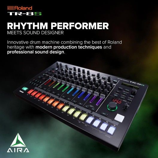 TR8_S DRUM machine/Sequencer