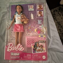 Skipper (Barbie) Babysitting Doll