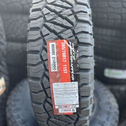 NITTO RIDGE GRAPPLER 265/70R17 TIRES FOR SALE!!!