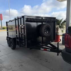 2027 Dump Trailer With 12k Lbs Of Capacity 