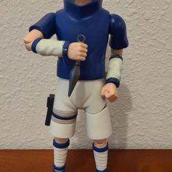 2002 Naruto Sasuke Uchiha 11” Shonen Jump Action Figure Vintage Collectible Toy