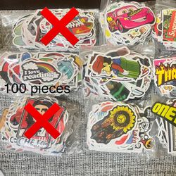Random Stickers 100pc For $8 
