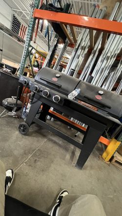 Three burner grill