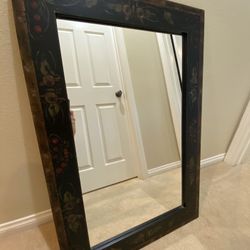 Vintage Solid Wood Mirror 24 x 36