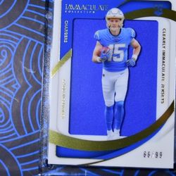Ladd McConkey Rookie Patch