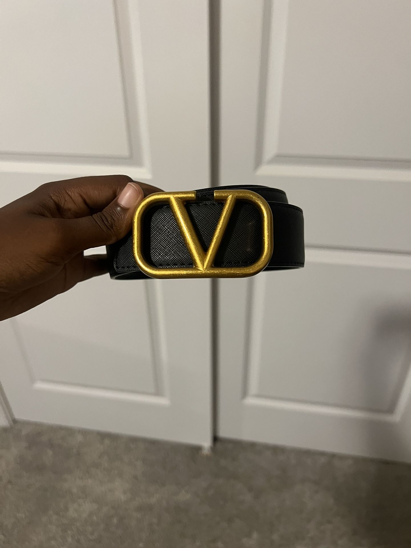 Black Valentino belt 