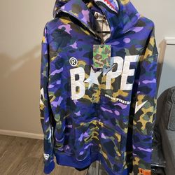 BAPE X Heron Preston Shark (XL) NEW