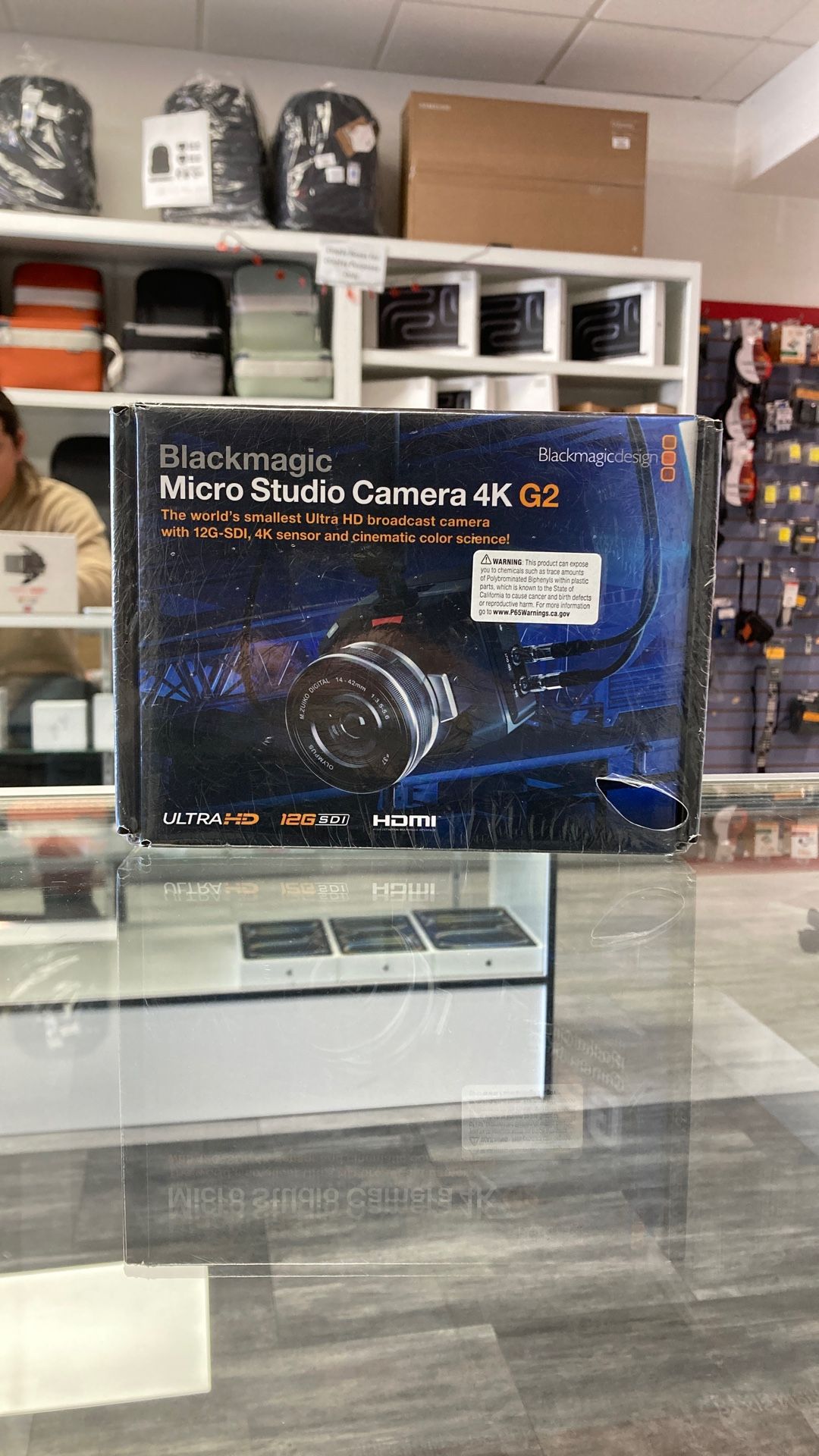 Blackmagic Micro Studio Camera 4K G2