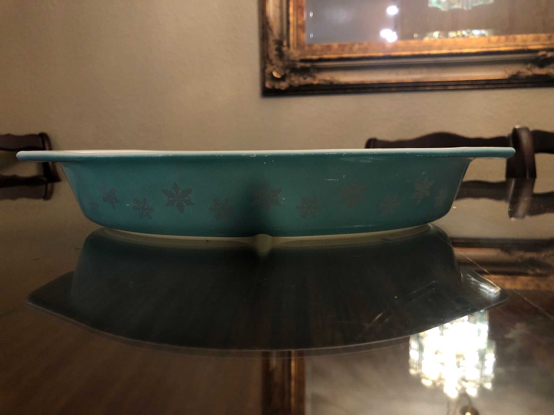 Divided Pyrex Dish