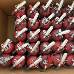 Charged Fire Extinguishers 