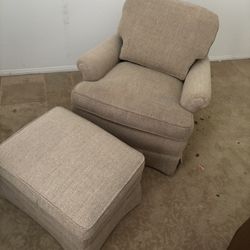 Chair and Ottoman