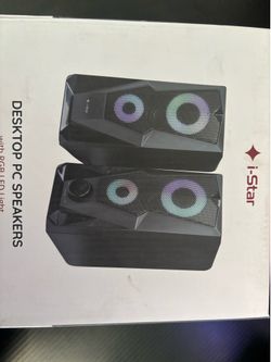 Desktop speakers