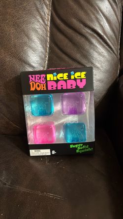 Nee Doh Nice Ice Baby Squish Toy Set